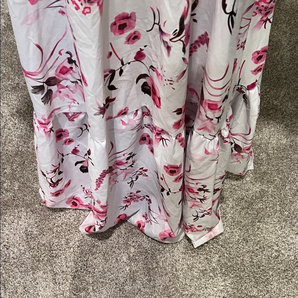 Floral Long Sleeve Maxi Dress - Picture 2 of 14